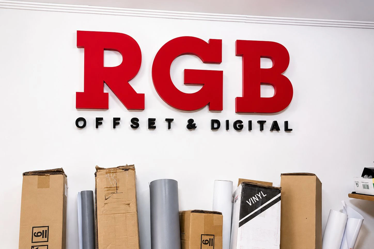 Cartelería RGB Offset & Digital en nuestra planta